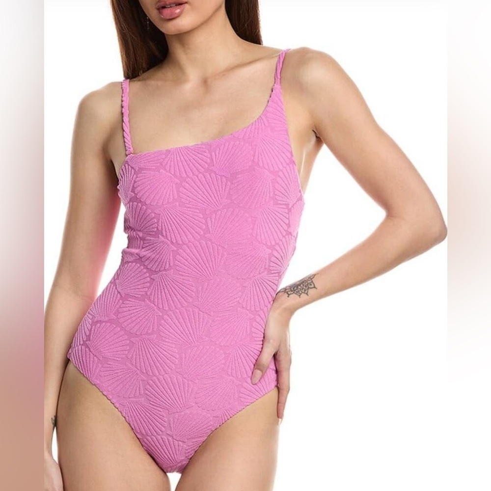 NWT Beach Riot Terry Shell One Piece Lilac